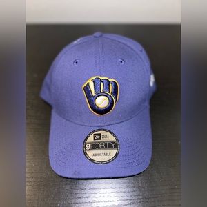 Milwaukee Brewers MLB New Era Authentic Collection Alt 2 59FIFTy fitted hat